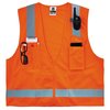 Glowear By Ergodyne L Orange Economy Surveyors Vest Class 2 - Single Size 8249Z-S